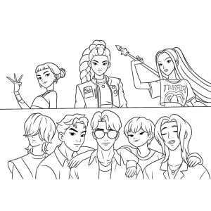 Poder e Estilo: Guerreiras do K-Pop em Ação