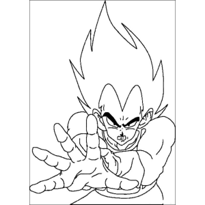 O Poder de Vegeta em Ação