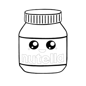 Fofo e Delicioso: Pote Kawaii de Nutella