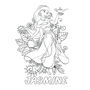 Princesa Jasmine e a Lâmpada Encantada