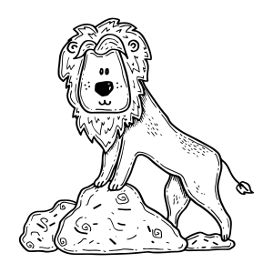 Rei da Savana: Leão Majestoso