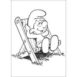 Relaxando com os Smurfs
