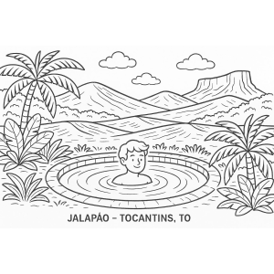 Relaxando no Jalapão
