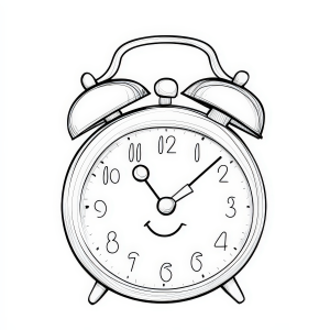 Relógio Despertador Alegre