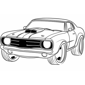 Reviva a emoção com um clássico Muscle Car