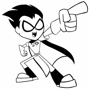 Robin Pronto para a Ação nos Jovens Titãs