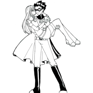 Romance Heroico nos Jovens Titãs