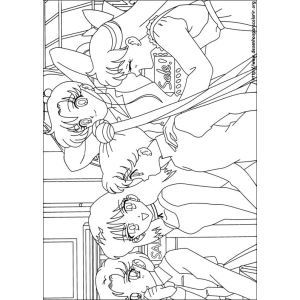 Sailor Senshi em um Dia de Compras