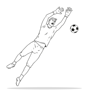 O Salto do Goleiro Destemido