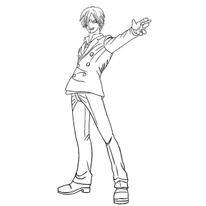 Sanji Pronto para Ação