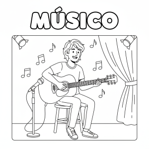 O Show do Músico: Cores e Acordes