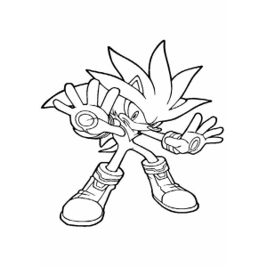 Silver the Hedgehog em Ação!