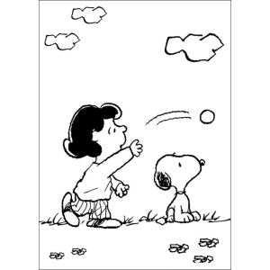 Brincadeira com Snoopy e Amigos