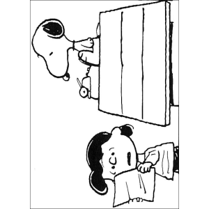 Snoopy e Lucy em Ação Criativa