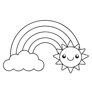 Sol e Arco-Íris Encantados
