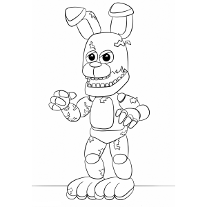 Springtrap: O Coelho Assustador de FNAF