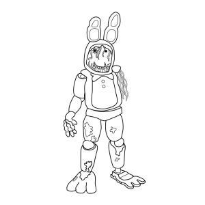 Springtrap: O Terror da Cor