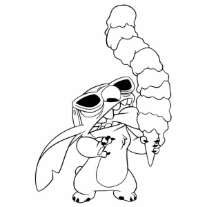 Stitch e Seu Enorme Sorvete