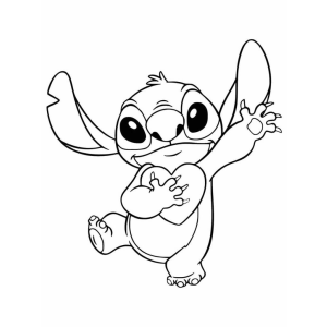 Stitch Encanta com Seu Abraço