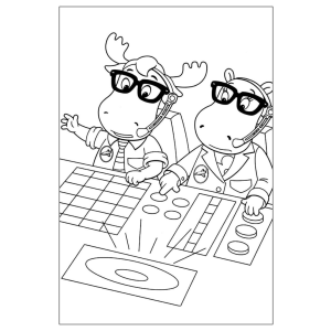 Super Equipe da Estação Espacial com Backyardigans