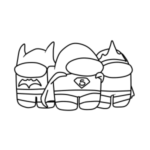 Super-Hero Crewmates Adventure