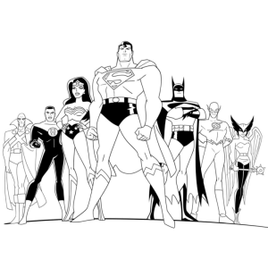 Super-Heróis Icônicos da Liga da Justiça