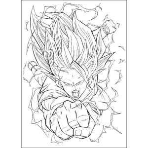 Super Saiyajin Avança: Poder e Determinação
