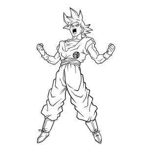 Super Saiyajin em Ação: Goku se Transforma
