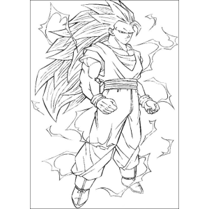 Super Saiyan Gohan em Ação