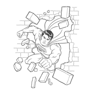 Superman Rompendo Barreiras