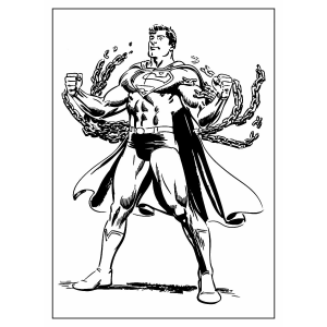 Superman Rompendo Correntes