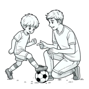 Tarde de Futebol no Dia dos Pais