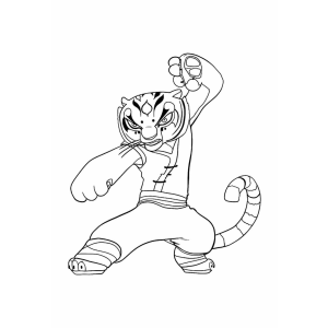 Tigresa em Ação: A Arte do Kung Fu