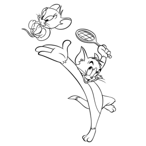 Tom e Jerry: A Batalha de Tênis Inesperada