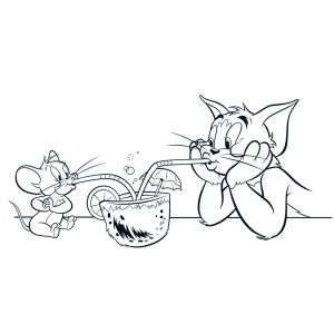 Tom e Jerry Compartilhando Aventuras