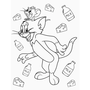 Tom e Jerry em Ação: Hora de Colorir!