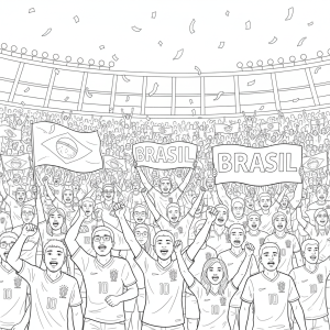 Torcida Brasileira em Festa