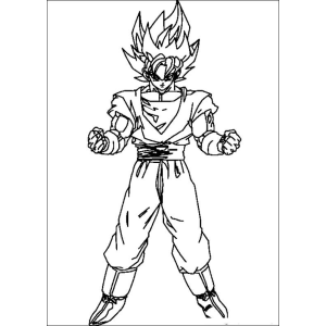 Transformação Impressionante: Super Saiyajin em Ação