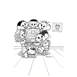 Turma da Mônica e o Computador da Paz