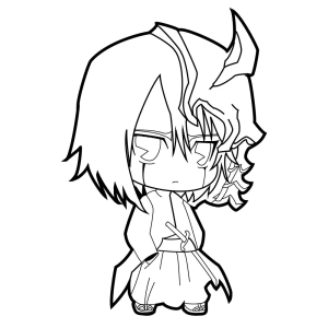 Ulquiorra em Versão Chibi