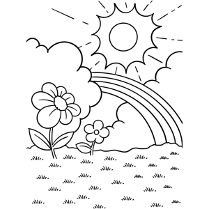 Um Dia Ensolarado no Jardim