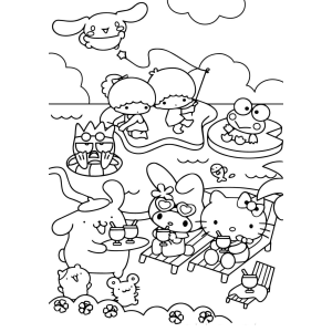 Verão Mágico com Hello Kitty e Amigos