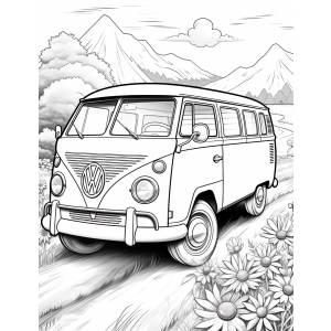 Viajando com a Kombi Através da Natureza