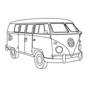 Viaje em Cores com esta Kombi Clássica