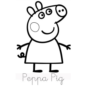 Dê Vida a Peppa Pig com Cores Vibrantes