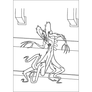 Vilgax Ameaçador para Colorir