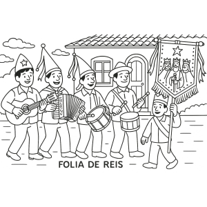Viva a Tradição da Folia de Reis