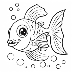 Viva a Arte Submarina: Peixe Desenhado