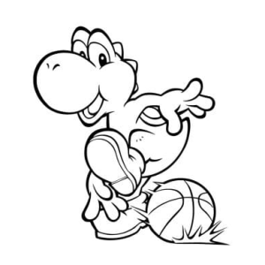 Yoshi no Basquete: Hora de Colorir!