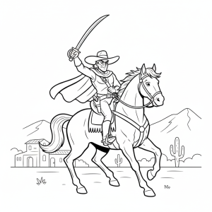 Zorro em Ação: Aventuras a Cavalo